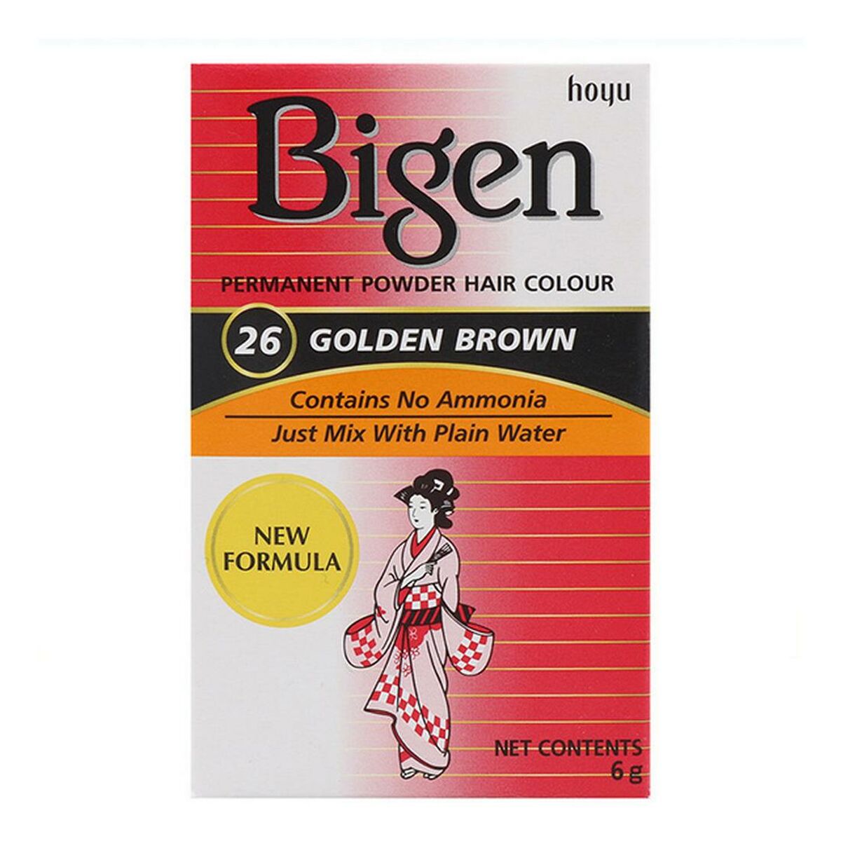 Permanente Kleur Bigen 26 Marrón Nº26 (6 gr)