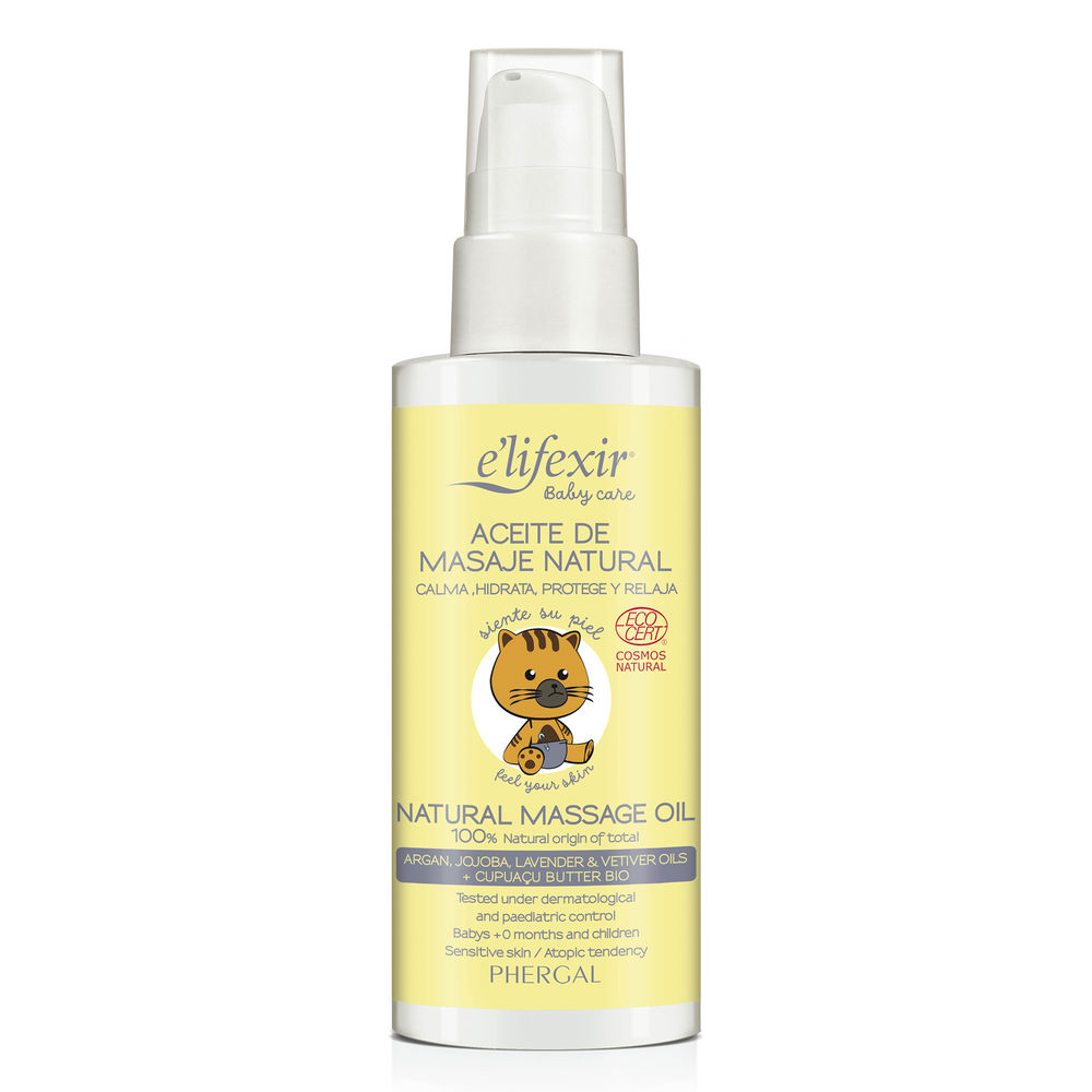 E'lifexir ECO BABY CARE aceite seco masaje 125 ml