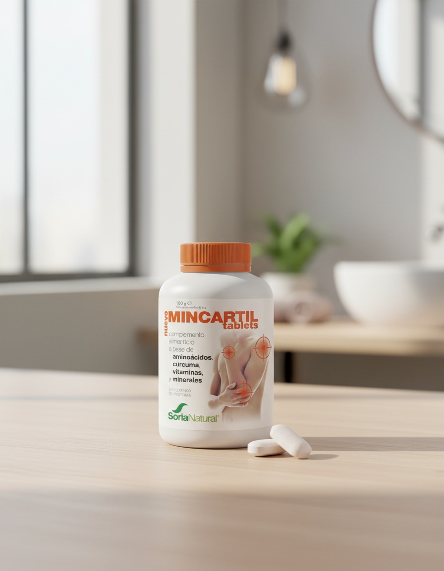 Soria Natural Reinforced Mincartil 180 Tablets - Afbeelding 2