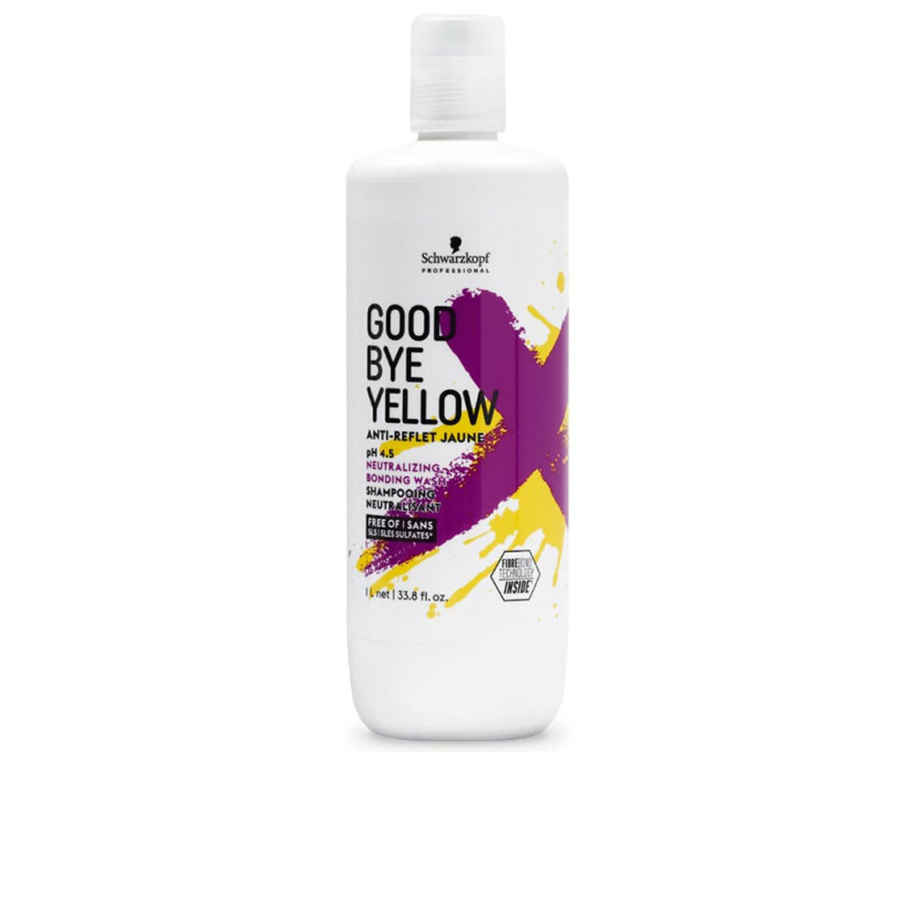 Schwarzkopf GOODBYE YELLOW neutralizing bonding shampoo 1000 ml