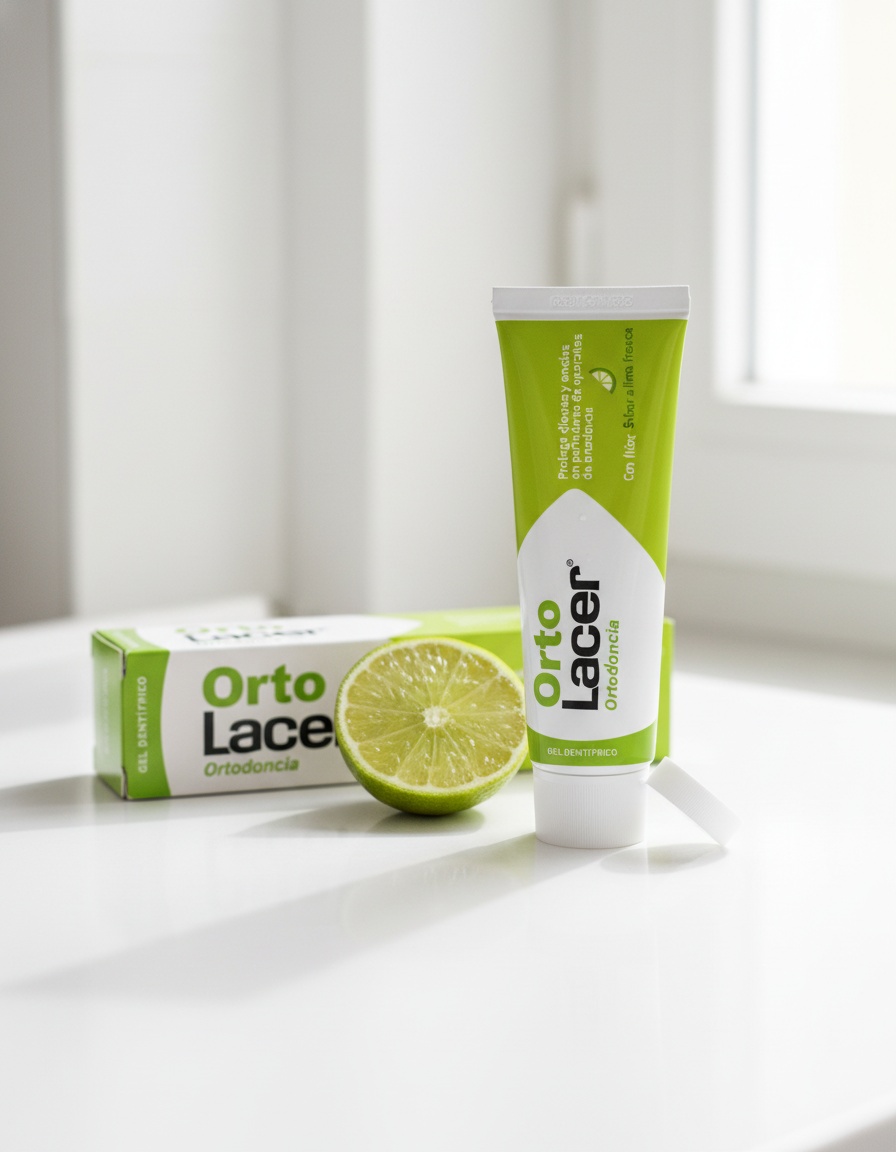 ORTOLACER gel dentífrico lima 125 ml - Afbeelding 2
