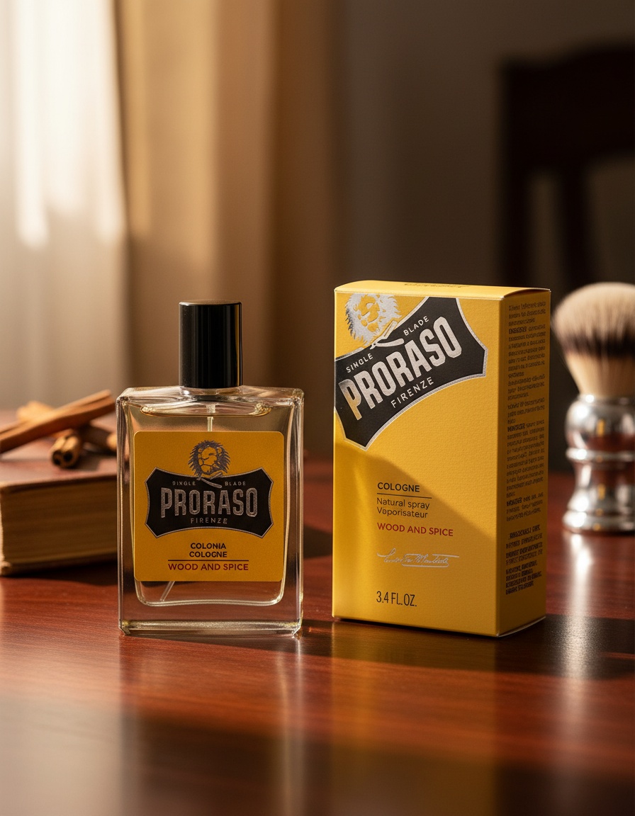 Proraso WOOD AND SPICE cologne 100 ml - Afbeelding 2