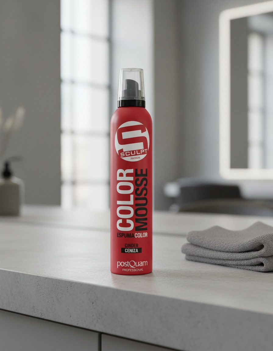 Postquam SCULPT COLOR MOUSSE #cinder 300 ml - Afbeelding 2