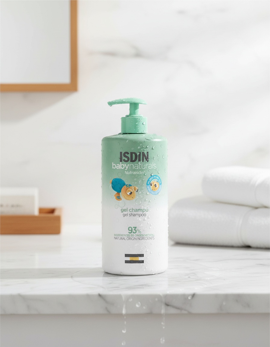 Isdin BABY NATURALS gel shampoo 750 ml - Afbeelding 2