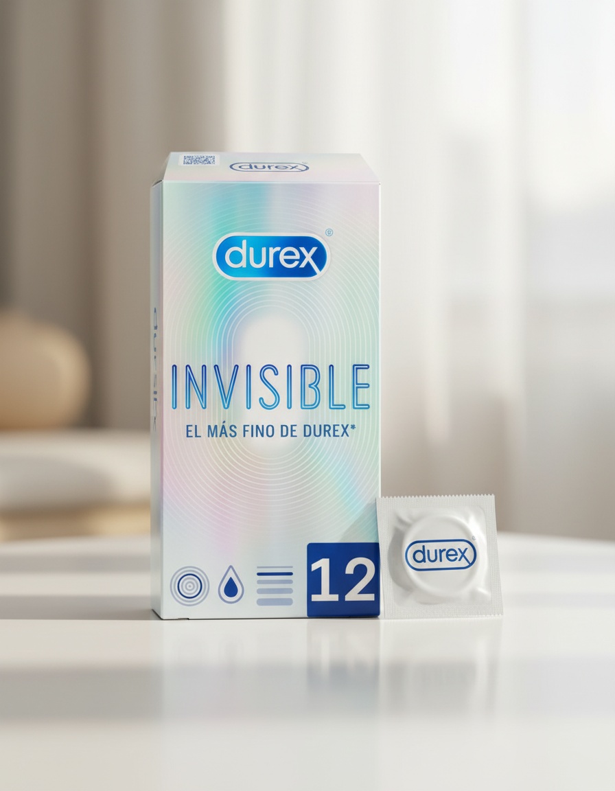 Durex INVISIBLE extra sensitive condoms 12 u - Afbeelding 2