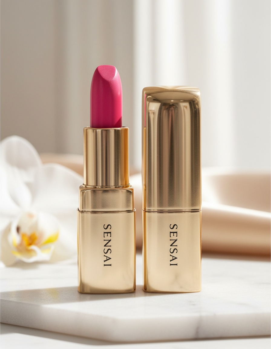 Sensai THE LIPSTICK #02-Sazanka Red 3,5 gr