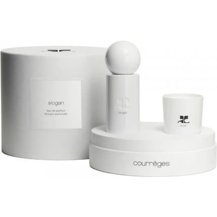 Courrèges Slogan Gift Set 100ml EDP + 75g Candle