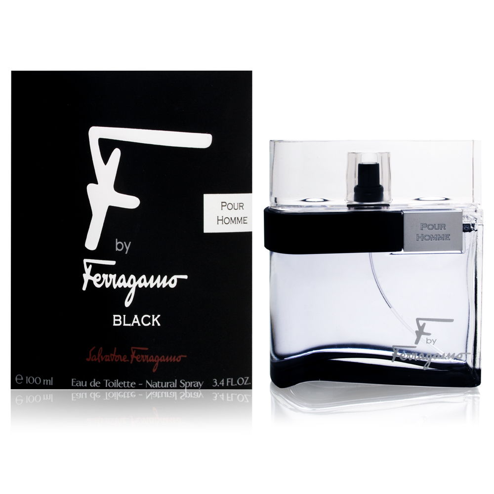 Salvatore Ferragamo F by Ferragamo Black Eau de Toilette 100ml Spray