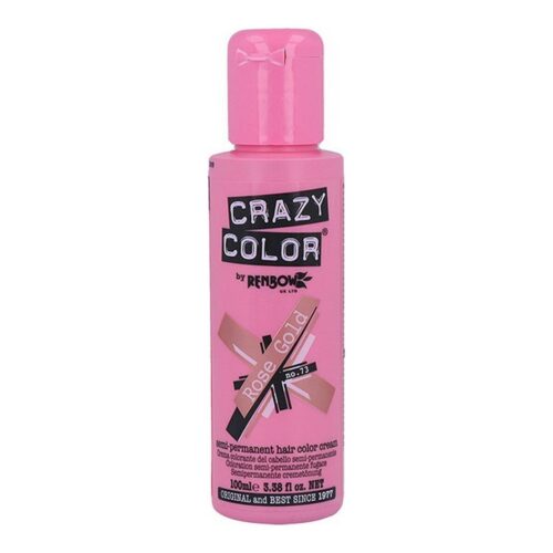 Semi-Permanente Kleur Pink Gold Crazy Color Nº 73 (100 ml)