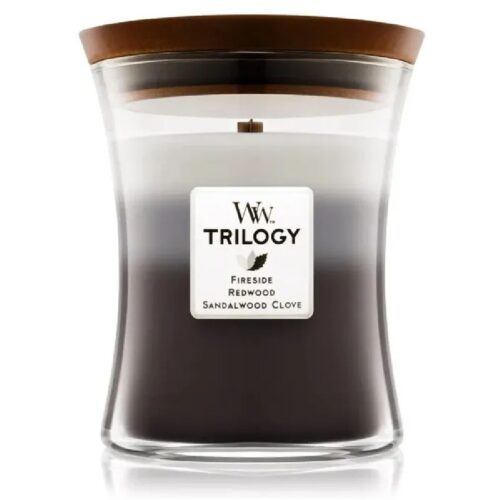 Geurkaars Woodwick Trilogy Medium Hourglass Candles