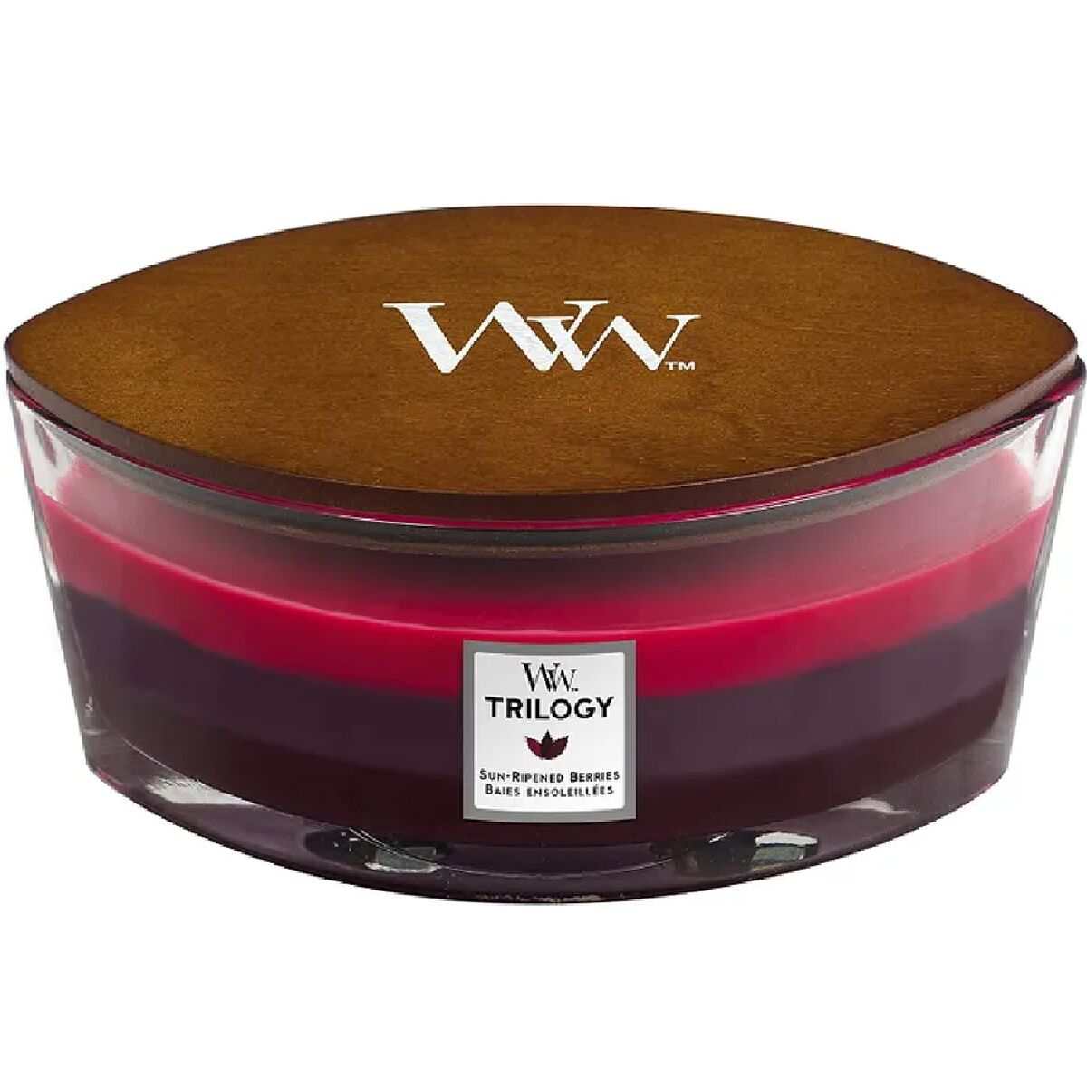 Geurkaars Woodwick Trilogy Ellipse Candles