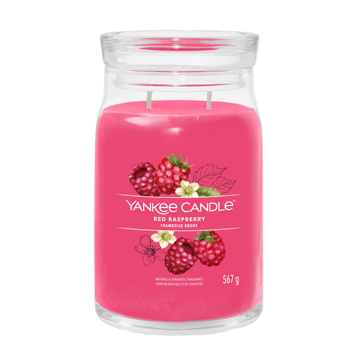 Geurkaars Yankee Candle Red Raspberry 567 g