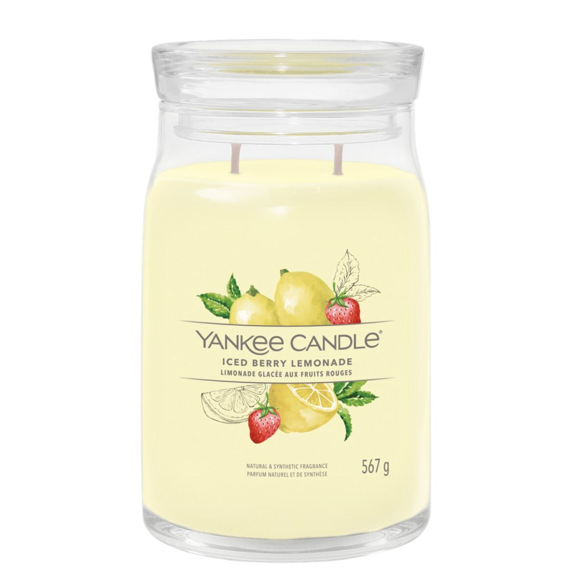 Geurkaars Yankee Candle Iced Berry Lemonade 567 g