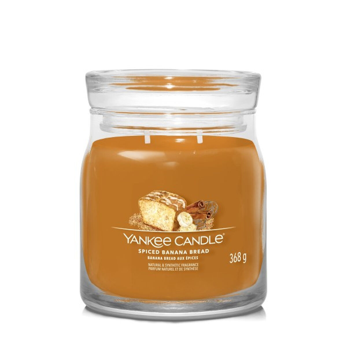 Geurkaars Yankee Candle Spiced Banana Bread 368 g