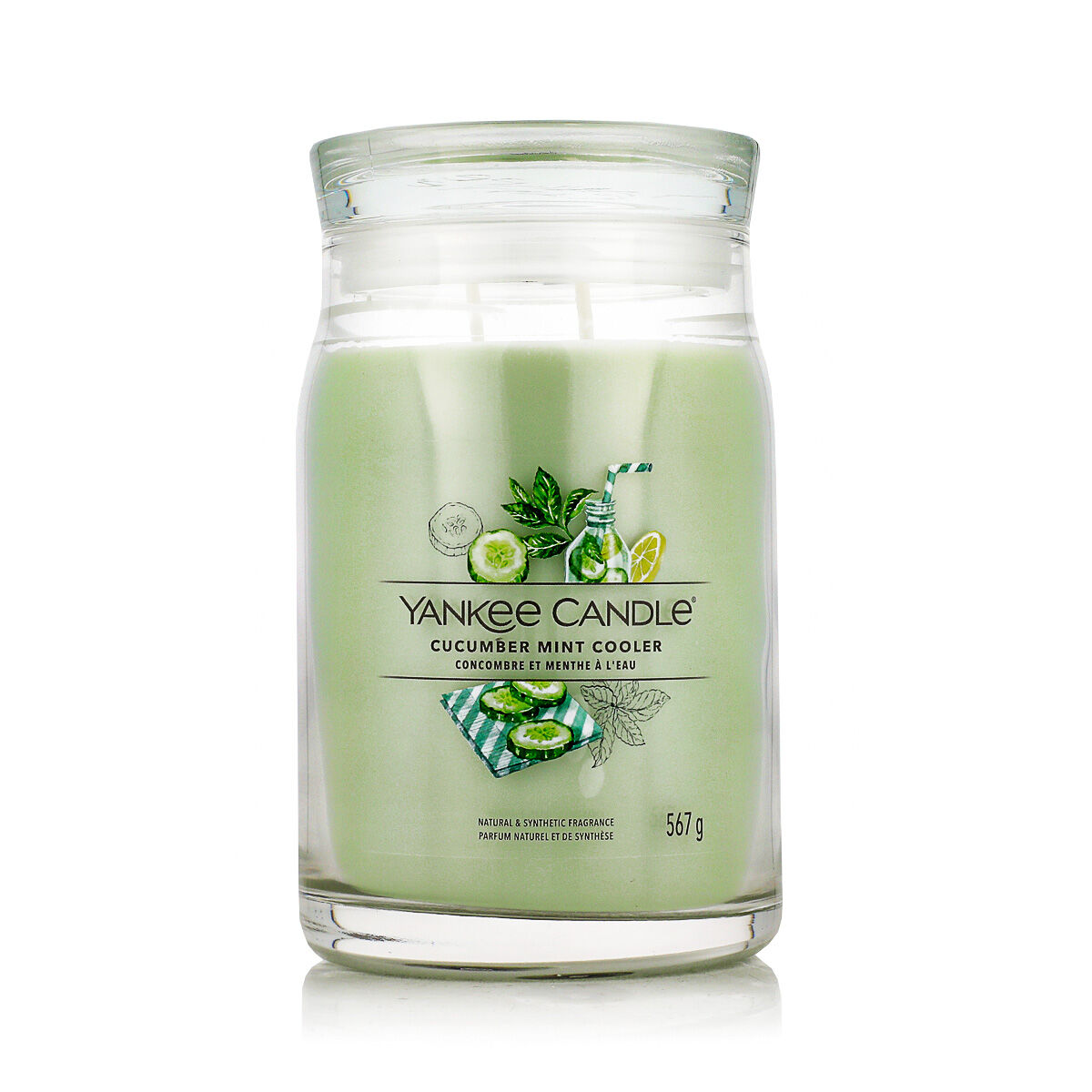 Geurkaars Yankee Candle Cucumber Mint Cooler 567 g