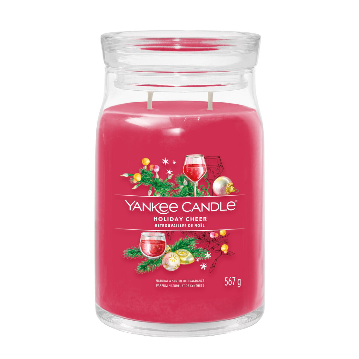 Geurkaars Yankee Candle Holiday Cheer 567 g