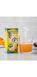 Leotron MAGNESIUM + POTASSIUM ENERGY triple action effervescent tablets #Orange 36 u