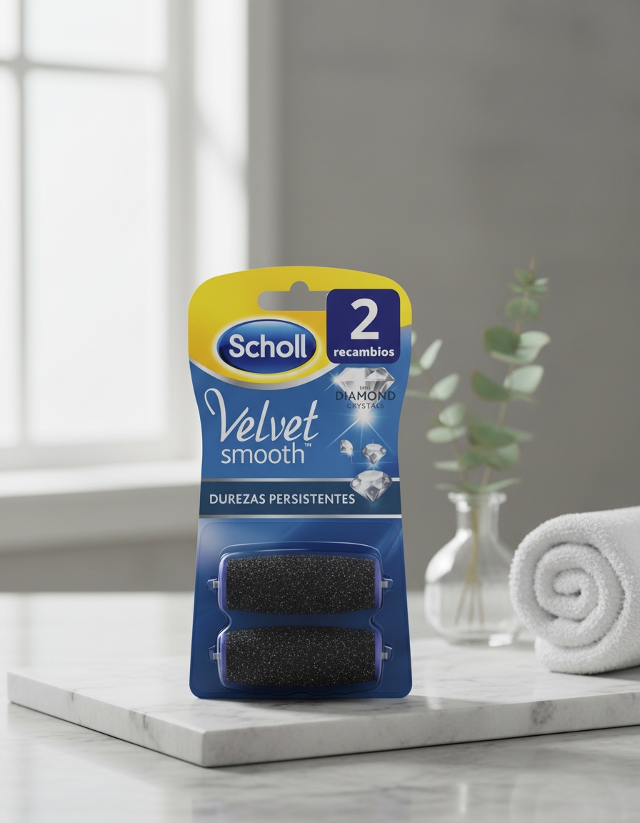 Scholl VELVET SMOOTH file for persistent calluses refill 2 units - Afbeelding 2