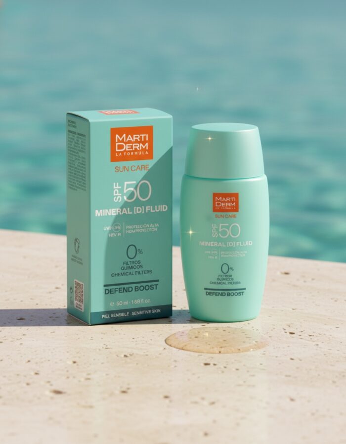 Martiderm SUN CARE MINERAL [D] fluid sunscreen SPF50 50 ml - Afbeelding 2