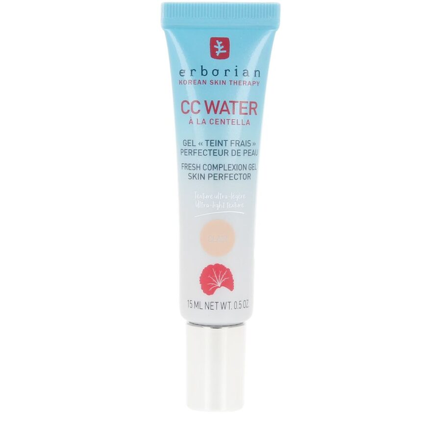 Erborian CC WATER À LA CENTELLA ASIATICA refreshing mattifying gel #clear 15 ml