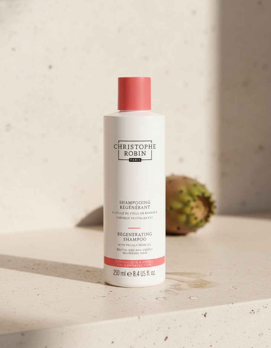 Christophe Robin REGENERATING shampoo with prickly pear oil 250 ml - Afbeelding 2