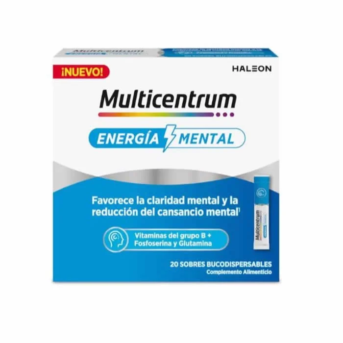 Multicentrum Mental Energy 20 Orodispersible Sachets