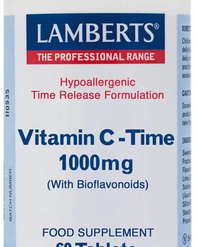 Lamberts Vitamina C-Time 1000 Mg 60 Tabs