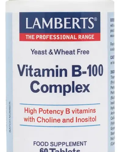 Lamberts Vitamina B-100 Complex 60 Tabs