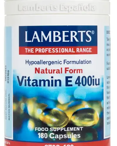 Lamberts Vitamina e Natural 400ui 180tab