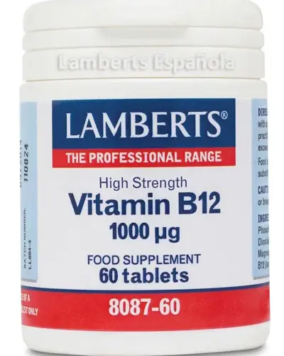 Lamberts Vitamina B12 1000-Ug 60 Tabs