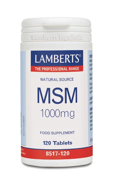Lamberts Msm 1000 Mg 120 Tabs