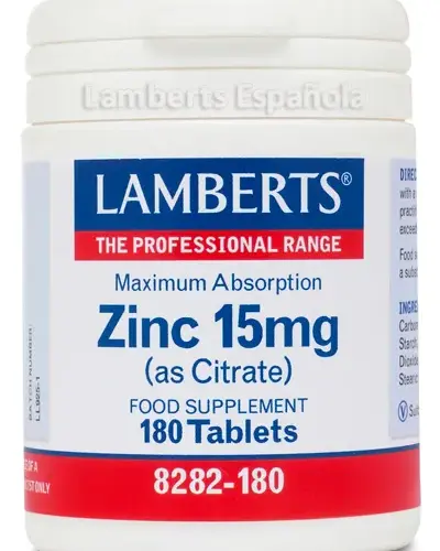 Lamberts Zinc 15 Mg 180 Tabs