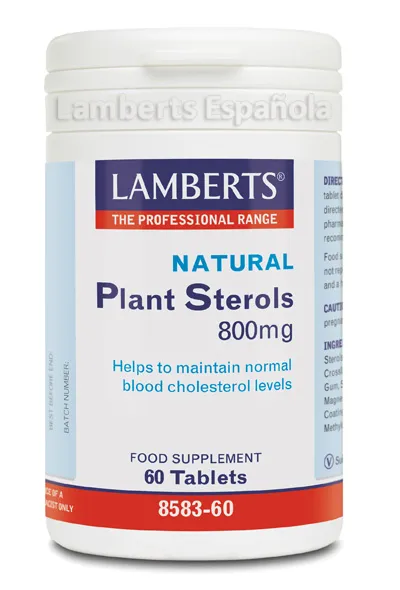Lamberts Plant Esteroles Vegetales 800 Mg 60 Tabs