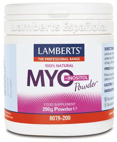 Lamberts Myoinositol Polvo 100 Natural 200g