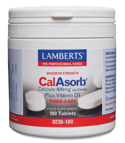 Lamberts Calasorb 800 Mg 180 Tabs