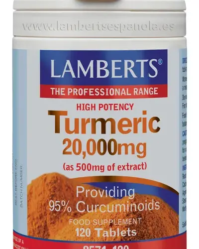 Lamberts Curcuma Turmeric 20,000 Mg 120
