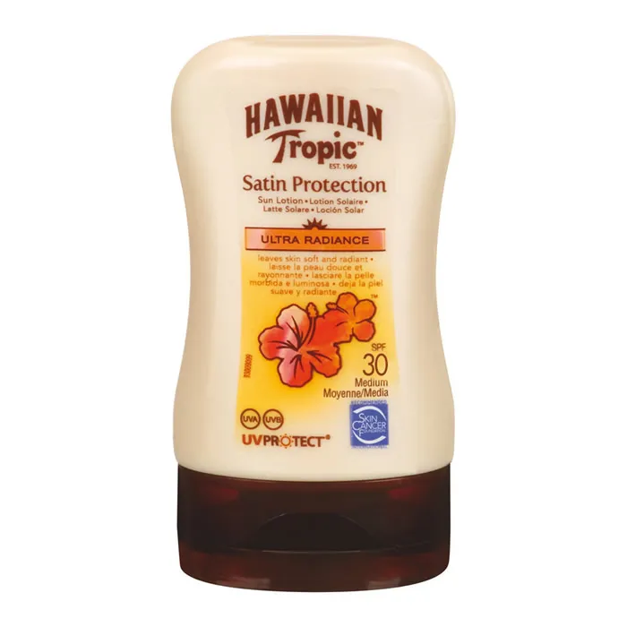 Hawaiian Tropic Satin Protection Ultra Radiance Spf30 Sun Lotion 100ml