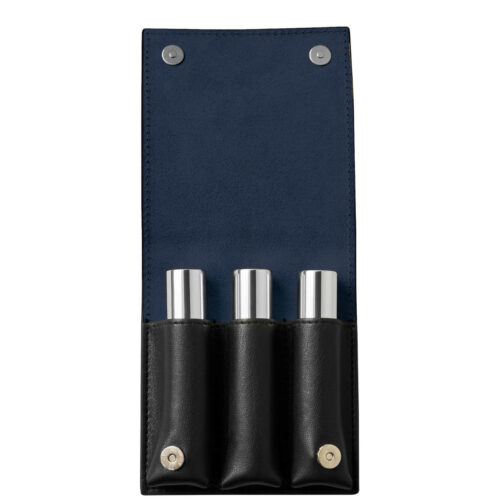 Byredo Dark Blue Colour Stick Geschenkset 3g Solar Flare + 3g Flower Play + 3g Kumato + Leren Hoesje