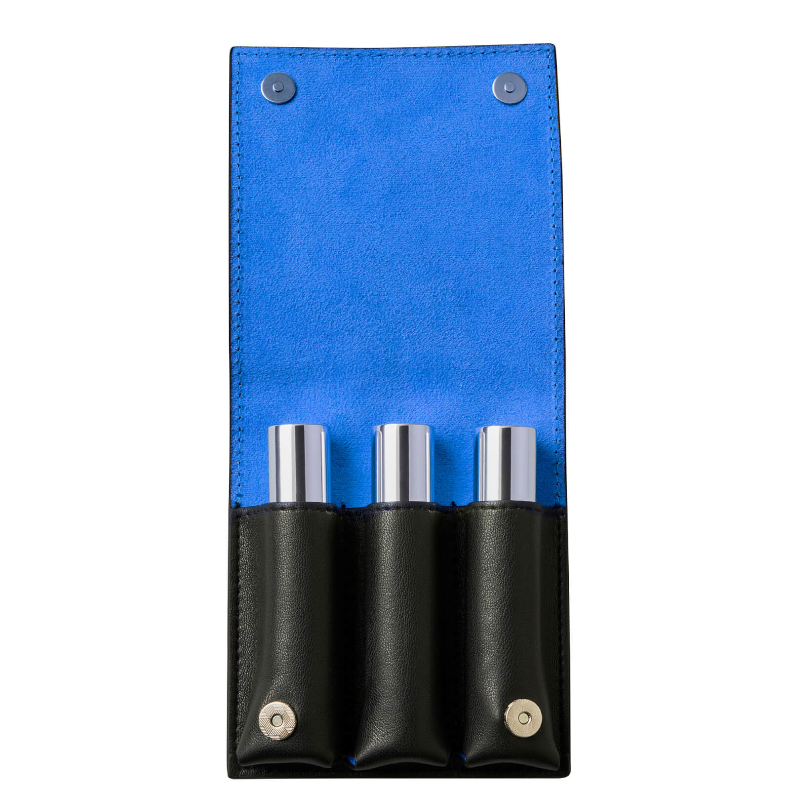 Byredo Blue Colour Stick Geschenkset 3g Solar Flare + 3g Flower Play + 3g Kumato + Leren Hoesje