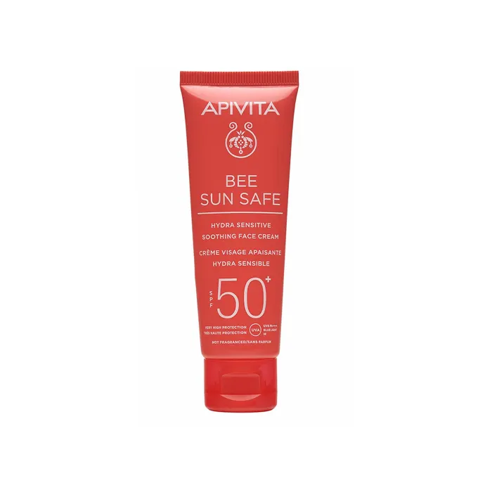 Apivita Bee Sun Safe Hydra Sensitive Soothing Face Cream SPF 50+ 50ml