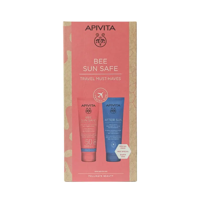 Bee Sun Safe Moisturizing Face & Body Emulsion SPF50 100ml Set 2 Pieces