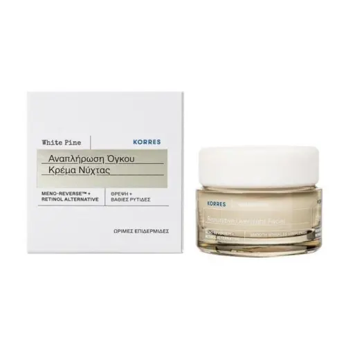 Korres White Pine Restorative Overnight Crema Facial 40ml