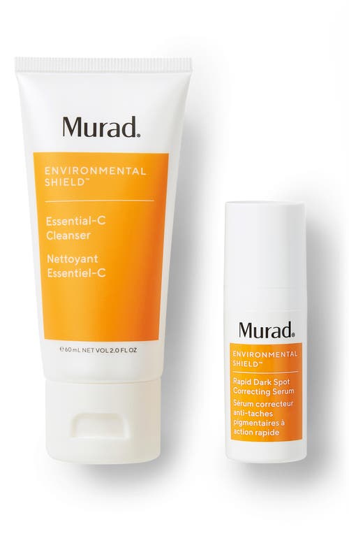 Murad The Derm Report Brighter More Radiant Skin Set 60ml Cleanser + 10ml Dark Spot Correcting Serum (Deze geschenkset bevat: 1x 60ml Essential-C Cleanser 1x 10ml Rapid Dark Spot Correcting Serum)