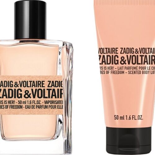 Zadig & Voltaire This is Her! Vibes of Freedom Geschenkset 50ml EDP + 50ml Body Lotion