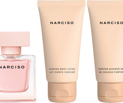 Narciso Rodriguez Narciso Cristal Geschenkset 50ml EDP + 50ml Body Lotion + 50ml Douchegel