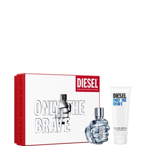 Diesel Only The Brave Geschenkset 50ml EDT + 75ml Douchegel