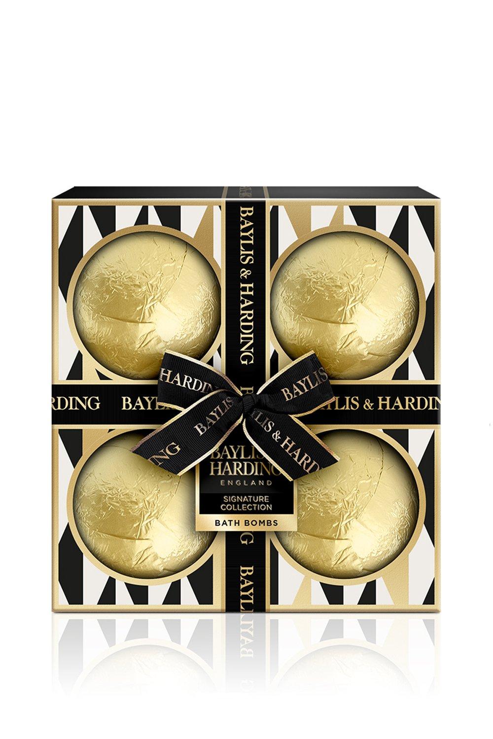 Baylis & Harding Signature Sweet Mandarin & Grapefruit 4 x Bath Bomb 125g