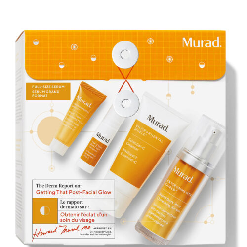 Murad The Derm Report Getting That Post-Facial Glow Geschenkset 60ml Cleaner + 30ml Dark Spot Correcting Serum + 10ml Face Exfoliator + 5ml Eye Dark Circle Corrector