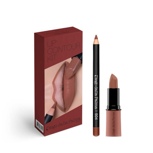 Diego Dalla Palma Lip Contour Kit 4g Lipstick + 1.1g Lip Liner - 504 Gianduja