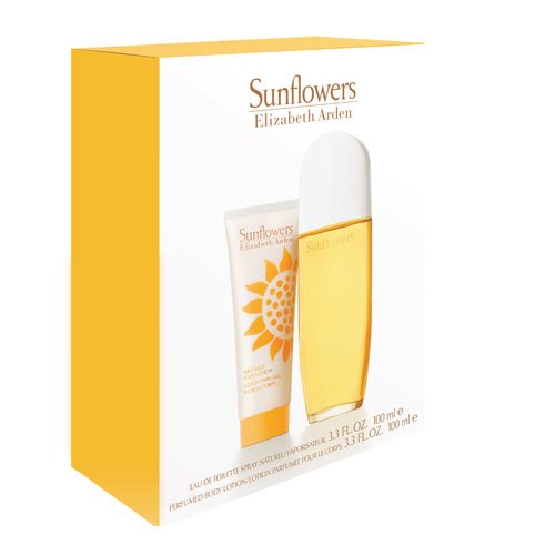 Elizabeth Arden Sunflowers Geschenkset 100ml EDT + 100ml Body Lotion